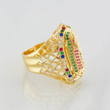 Anillo Virgen de Guadalupe 8.2g / T11 1/4 Oro Amarillo 18K