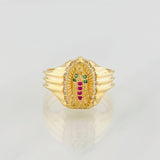 Anillo Virgen de Guadalupe 4.4g / T8 Oro Amarillo 18K