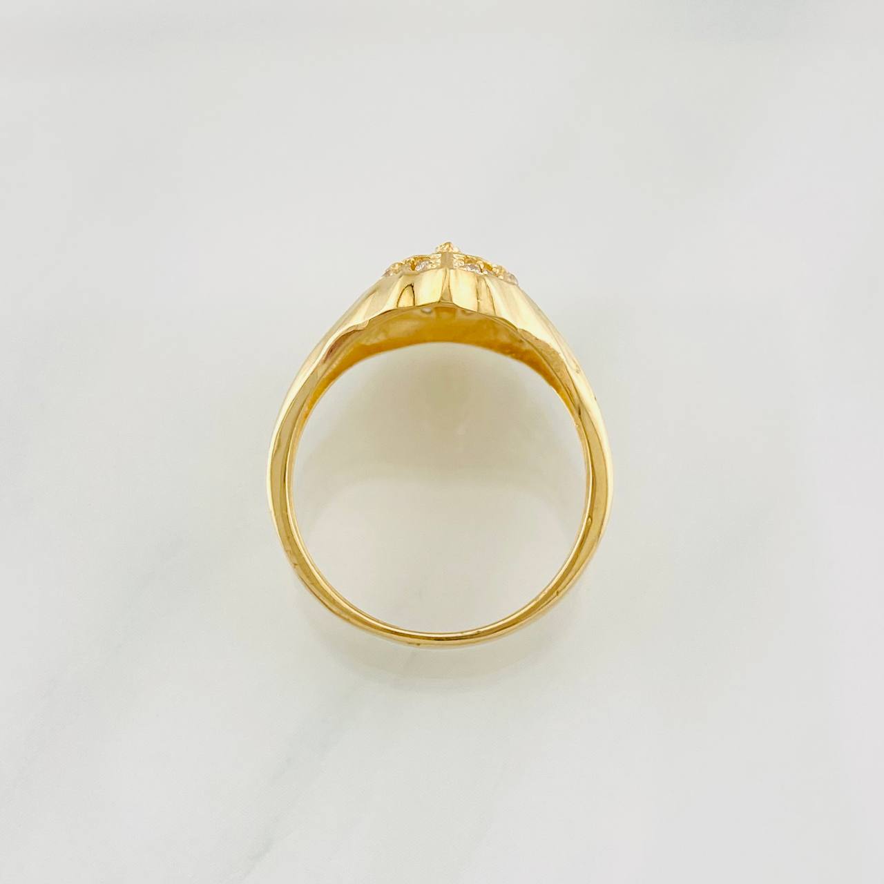 Anillo Virgen de Guadalupe 4.3g / T6 1/4 Oro Amarillo 18K