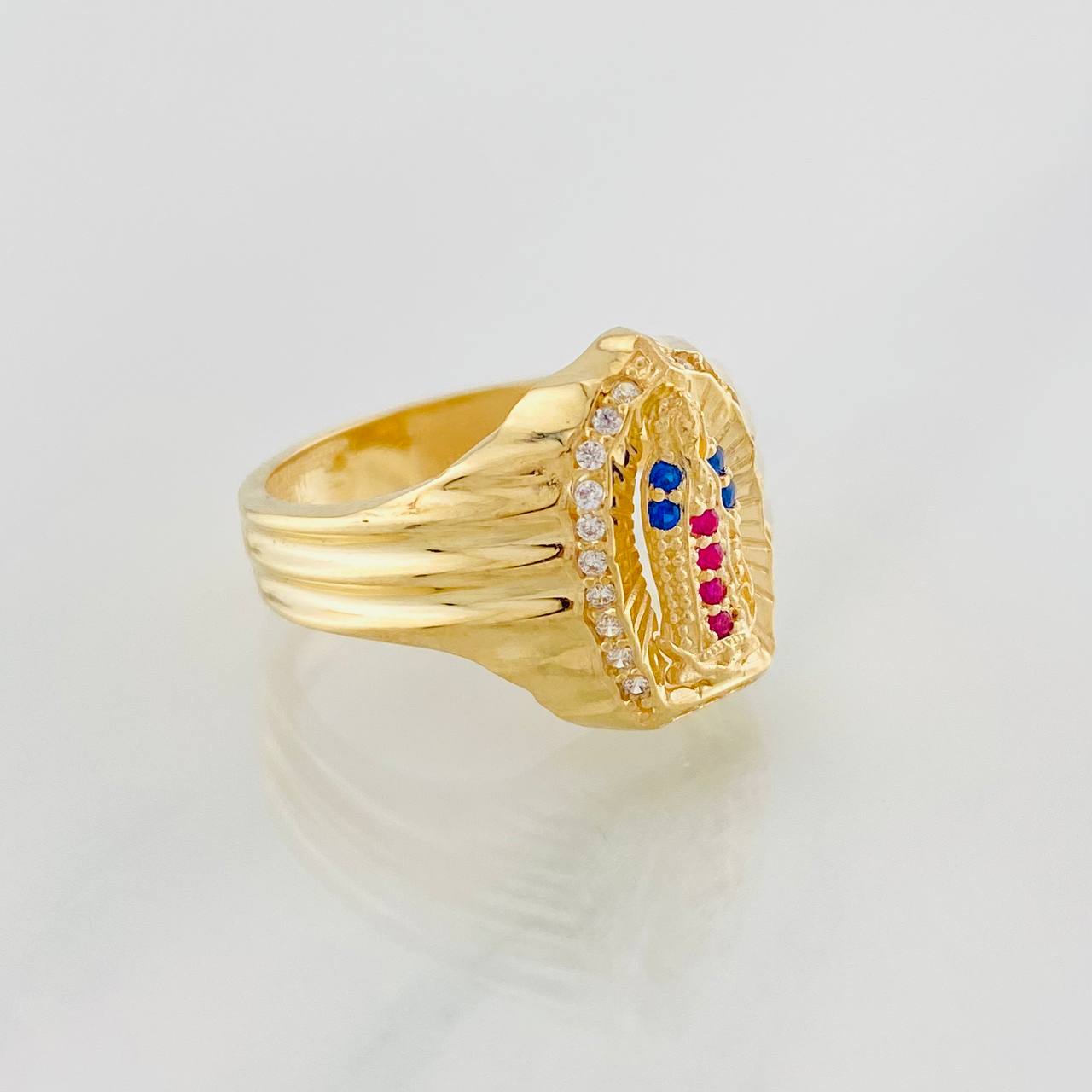 Anillo Virgen de Guadalupe 4.3g / T6 1/4 Oro Amarillo 18K