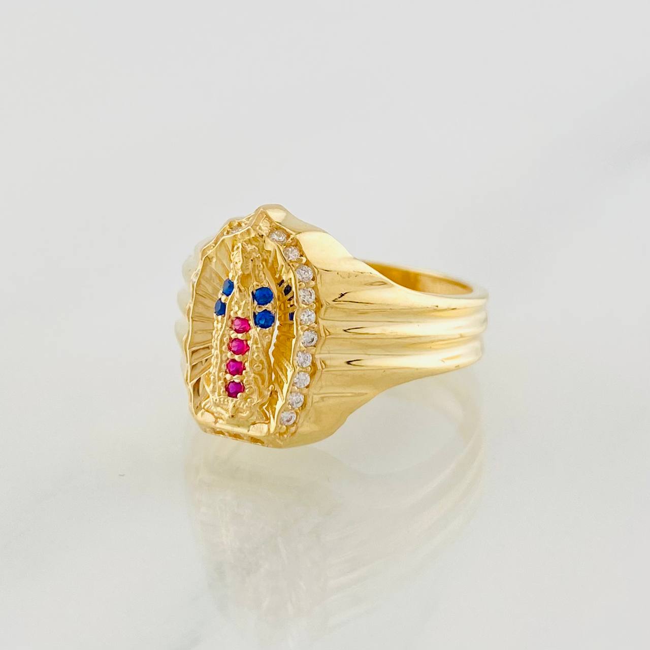 Anillo Virgen de Guadalupe 4.3g / T6 1/4 Oro Amarillo 18K