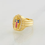 Anillo Virgen de Guadalupe 4.3g / T6 1/4 Oro Amarillo 18K