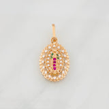 Dije Virgen de Guadalupe 1.65g / 2.2cm Oro Rosa 18K