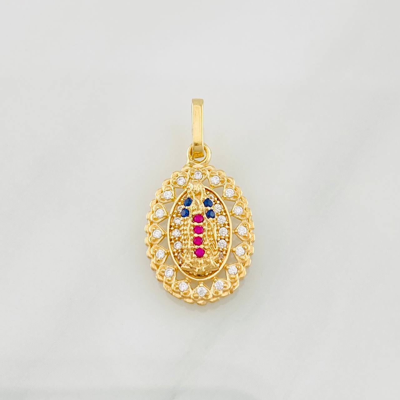 Dije Virgen de Guadalupe 1.85g / 2.4cm Oro Amarillo 18K