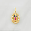 Dije Virgen de Guadalupe 1.85g / 2.4cm Oro Amarillo 18K