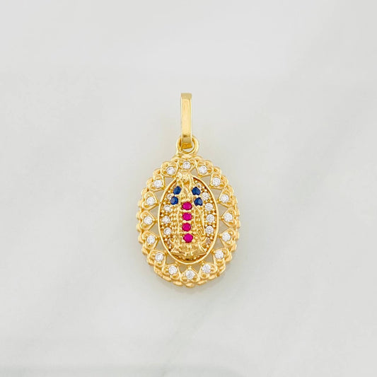 Dije Virgen de Guadalupe 1.85g / 2.4cm Oro Amarillo 18K