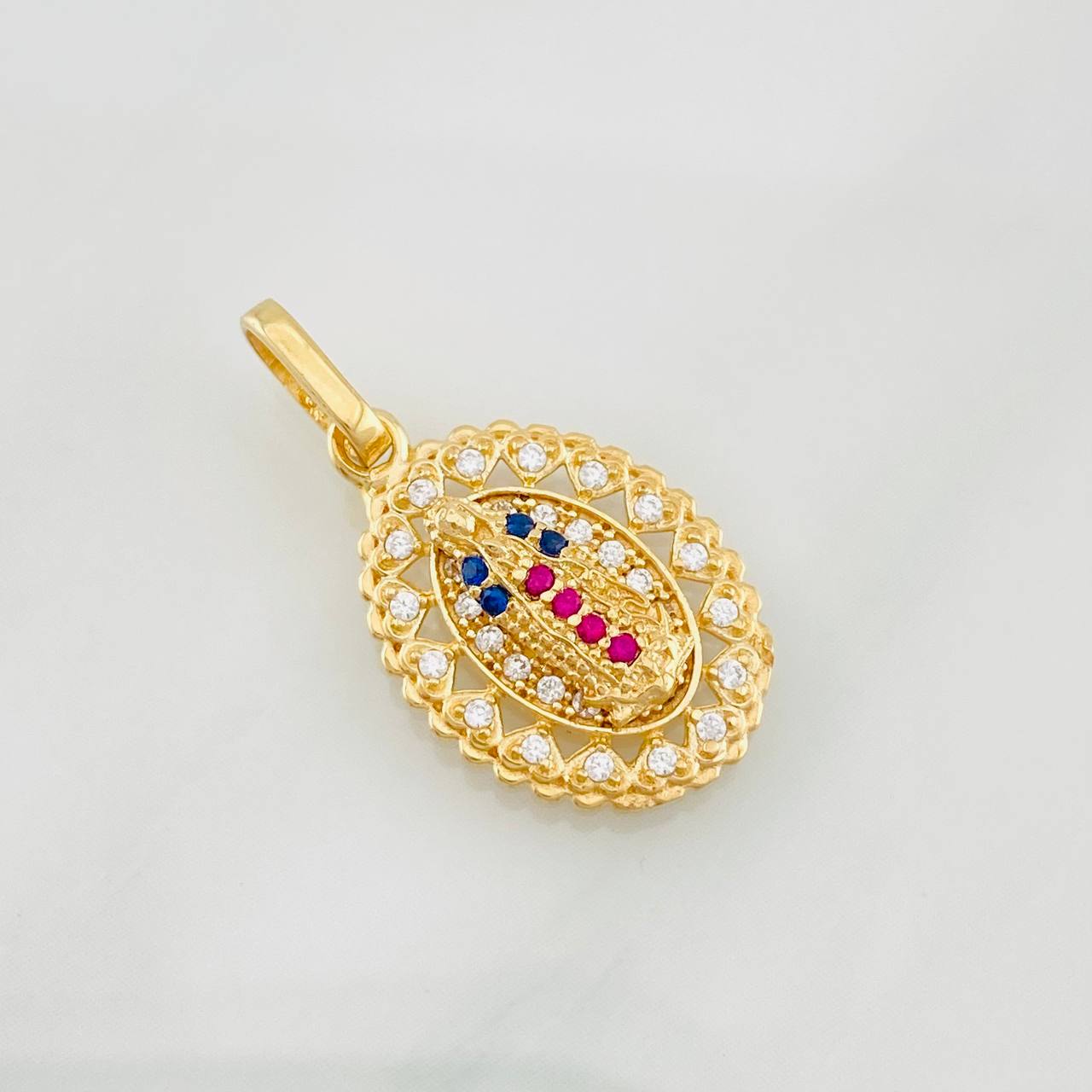 Dije Virgen de Guadalupe 1.85g / 2.4cm Oro Amarillo 18K
