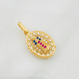 Dije Virgen de Guadalupe 1.85g / 2.4cm Oro Amarillo 18K