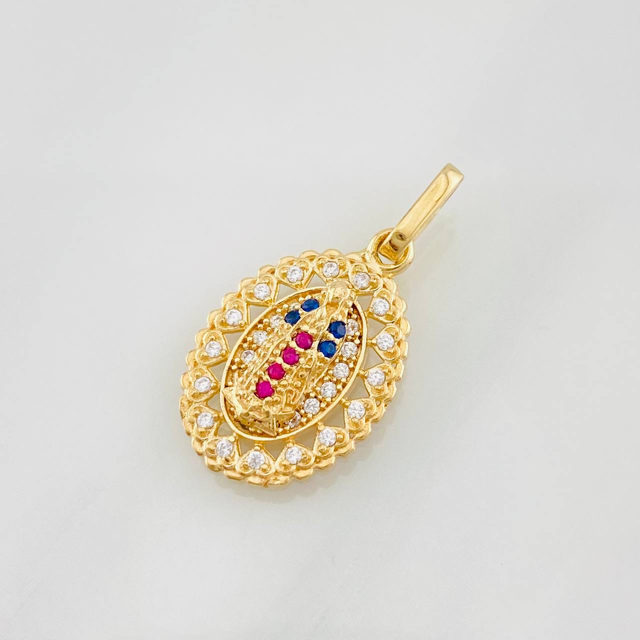 Dije Virgen de Guadalupe 1.85g / 2.4cm Oro Amarillo 18K