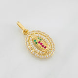 Dije Virgen de Guadalupe 1.75g / 2.4cm Oro Amarillo 18K