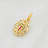 Dije Virgen de Guadalupe 1.75g / 2.4cm Oro Amarillo 18K