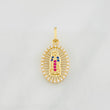 Dije Virgen de Guadalupe 1.6g / 2.5cm Oro Amarillo 18K