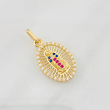 Dije Virgen de Guadalupe 1.6g / 2.5cm Oro Amarillo 18K