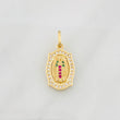Dije Virgen de Guadalupe 2.3g / 2.3cm Oro Amarillo 18K