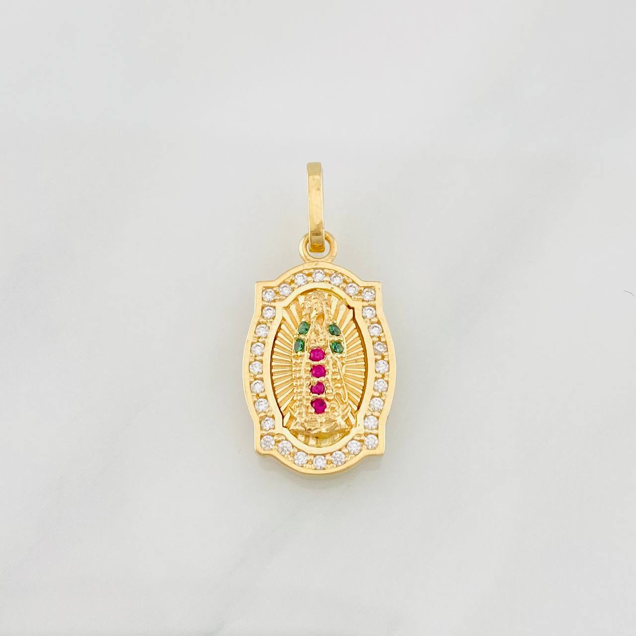 Dije Virgen Guadalupe 2.35g / 2.3cm Oro Amarillo 18K