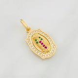 Dije Virgen de Guadalupe 2.3g / 2.3cm Oro Amarillo 18K