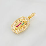 Dije Virgen de Guadalupe 2.3g / 2.3cm Oro Amarillo 18K