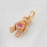 Dije Oso Articulado 4.15g / 2.3cm Oro Rosa 18K