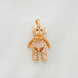 Dije Oso Articulado 4.2g / 2.5cm Oro Rosa 18K