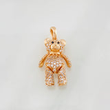 Dije Oso Articulado 4.2g / 2.5cm Oro Rosa 18K