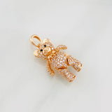Dije Oso Articulado 4.2g / 2.5cm Oro Rosa 18K