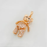 Dije Oso Articulado 4.2g / 2.5cm Oro Rosa 18K