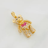 Dije Oso Articulado 4.25g / 2.5cm Oro Amarillo 18K