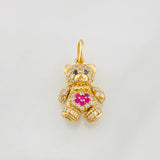 Dije Oso Articulado 2.6g / 2cm Oro Amarillo 18K