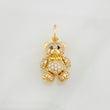 Dije Oso Articulado 2.7g / 2cm Oro Amarillo 18K