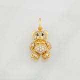 Dije Oso Articulado 2.7g / 2cm Oro Amarillo 18K