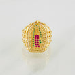 Anillo Virgen de Guadalupe 5.6g / T7 1/2 Oro Amarillo 18K