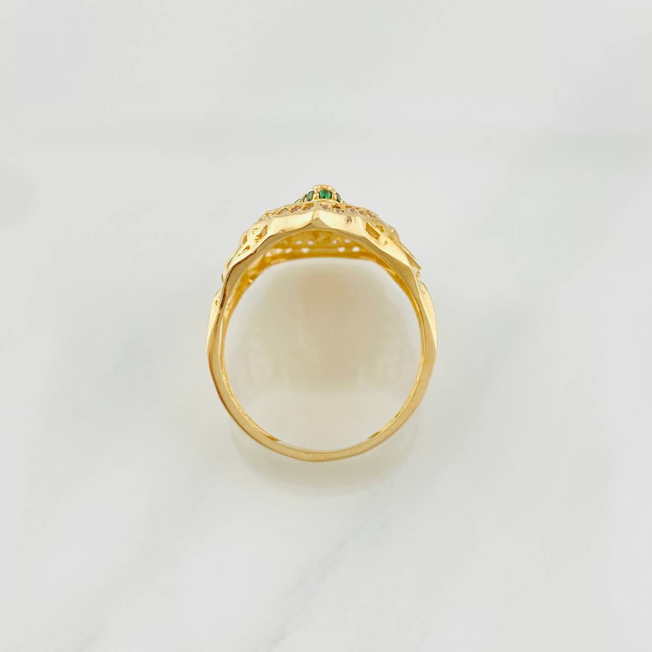 Anillo Virgen de Guadalupe 5.6g / T7 1/2 Oro Amarillo 18K