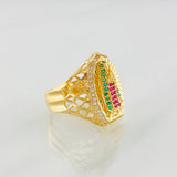 Anillo Virgen de Guadalupe 5.6g / T7 1/2 Oro Amarillo 18K
