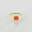 Anillo Cuatro Garras Moisanita 1 qts 1.9g / T6 1/2 Oro Amarillo 18K