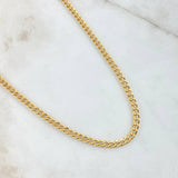 Cadena Cubana 6.65gr / 50cm / 4.2mm Oro Amarillo +0 18K ©