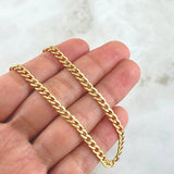 Cadena Cubana 6.65gr / 50cm / 4.2mm Oro Amarillo +0 18K ©