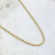 Cadena Cubana 3.45gr / 50cm / 2.4mm Oro Amarillo +0 18K *
