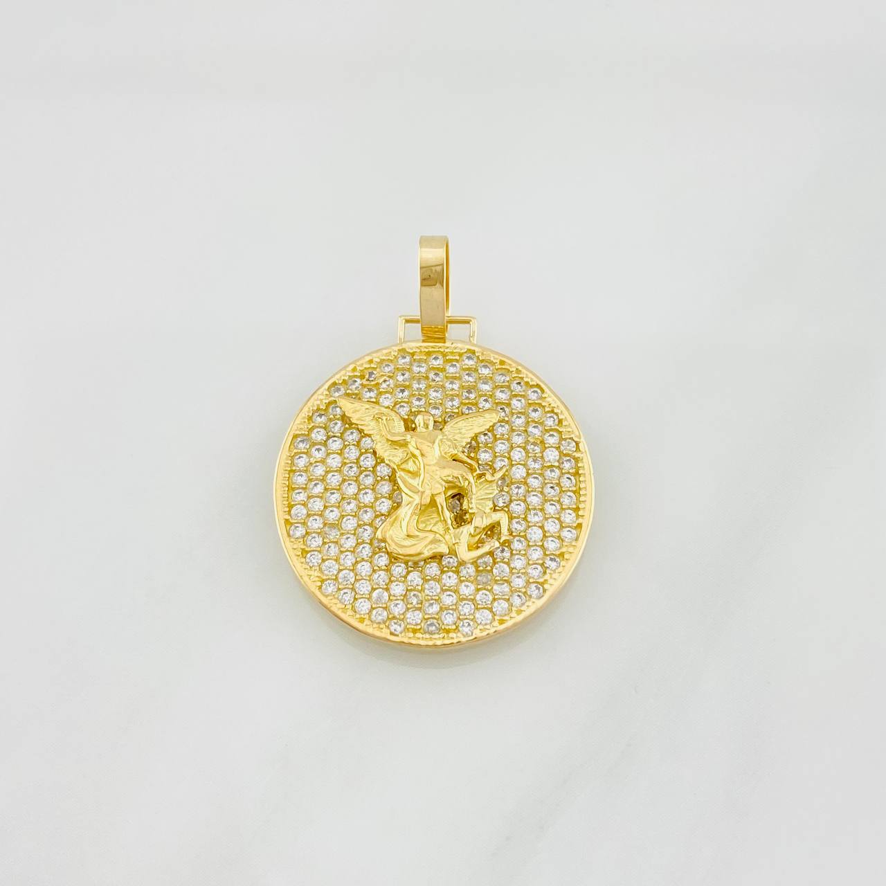 Dije San Miguel Arcángel 3.6g / 2.7cm Oro Amarillo 18K