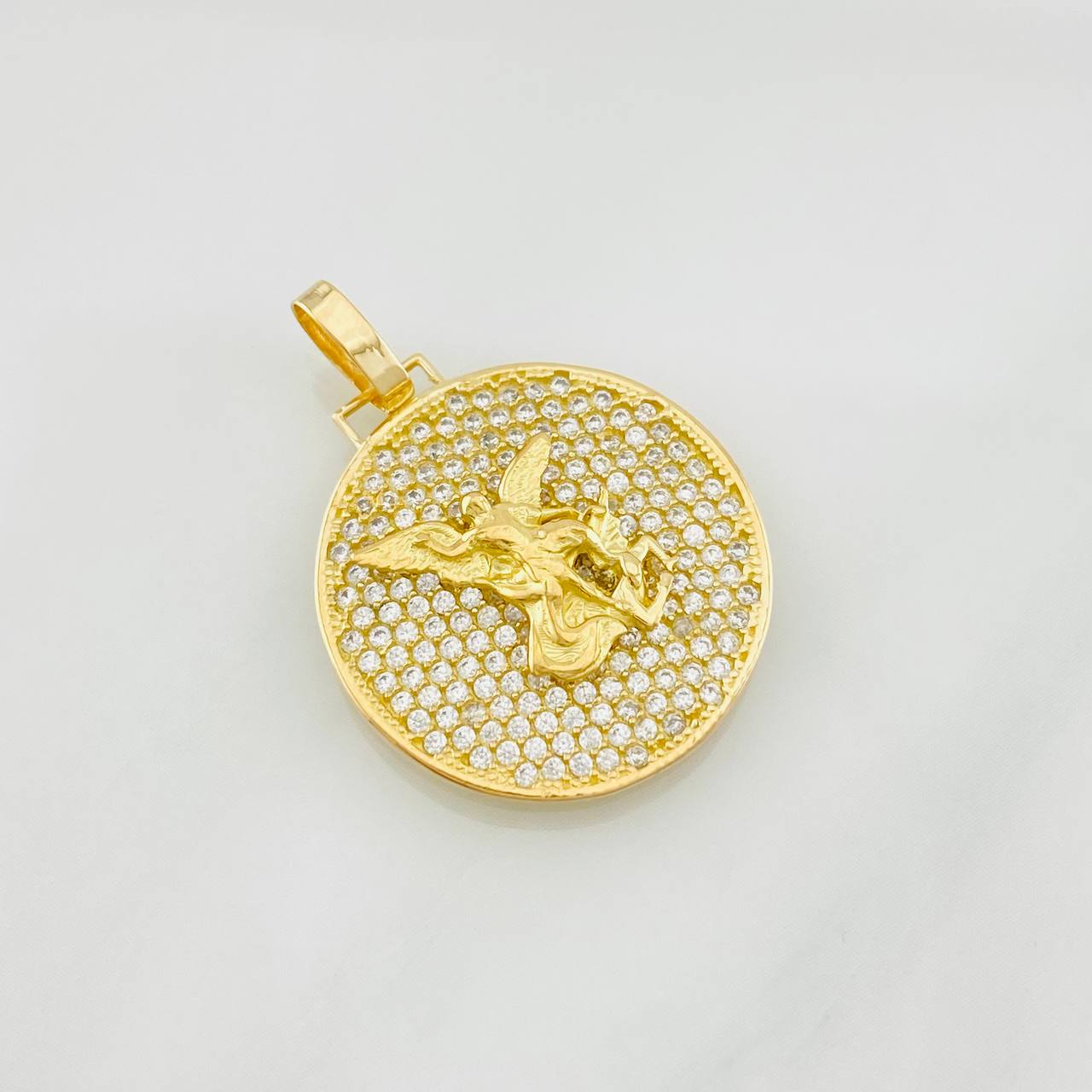 Dije San Miguel Arcángel 3.6g / 2.7cm Oro Amarillo 18K