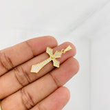 Dije Cruz Gótica 1.95g / 3.7cm Oro Amarillo 18K