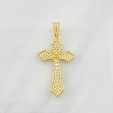 Dije Cruz Gótica 1.95g / 3.7cm Oro Amarillo 18K