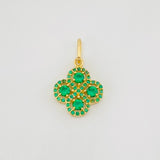 Dije Trebol 1.55g / 2.2cm Oro Amarillo 18K