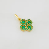 Dije Trebol 1.55g / 2.2cm Oro Amarillo 18K