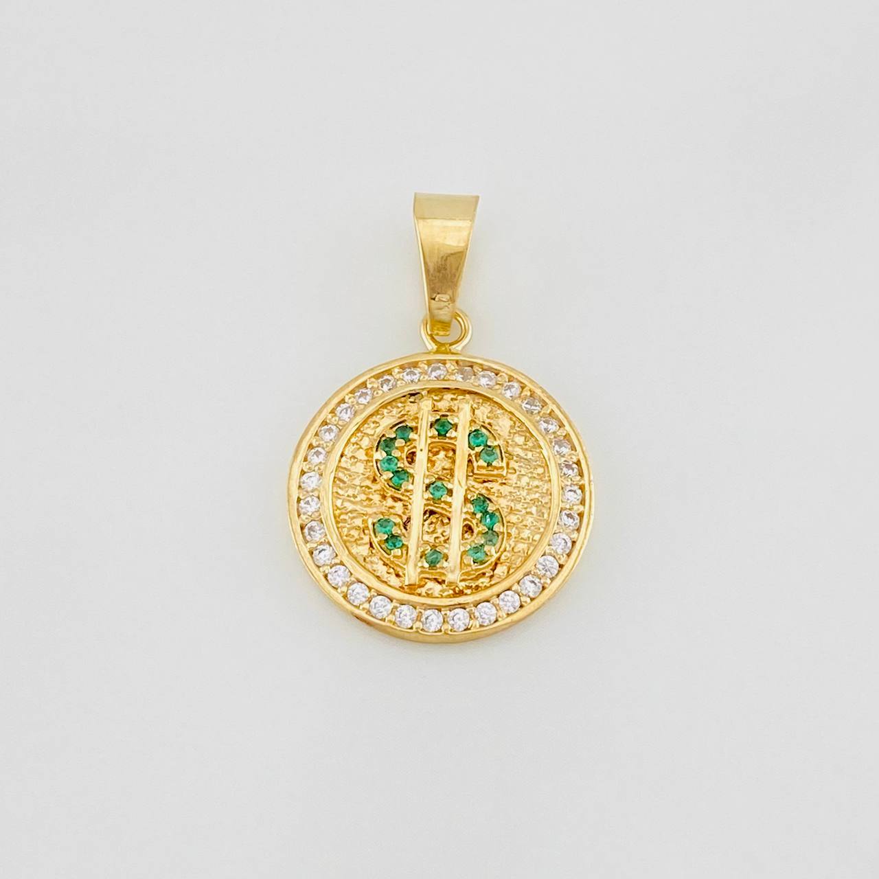 Dije Signo Peso 3.05g / 2.7cm Oro Amarillo 18K