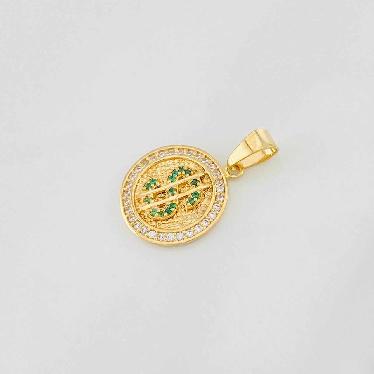 Dije Signo Peso 3.05g / 2.7cm Oro Amarillo 18K