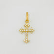 Dije Cruz Gótica 0.7g / 2cm Oro Amarillo 18K