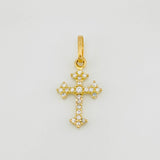 Dije Cruz Gótica 0.7g / 2cm Oro Amarillo 18K