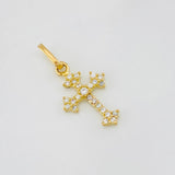 Dije Cruz Gótica 0.7g / 2cm Oro Amarillo 18K