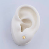Topos Circulo Plano 0.45gr / Oro 18K $