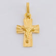 Dije Cruz Cristo 0.55 g / 1.8 cm Oro Amarillo 18K
